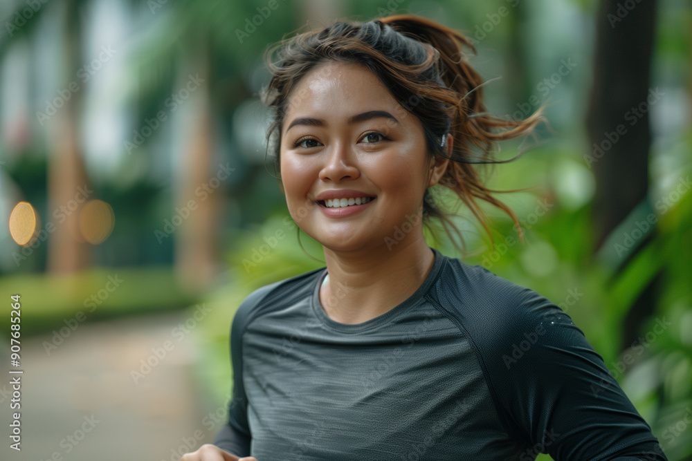 indonesian female jogging, women running, morning run asian woman indonesian female jogging, women running, morning run asian woman