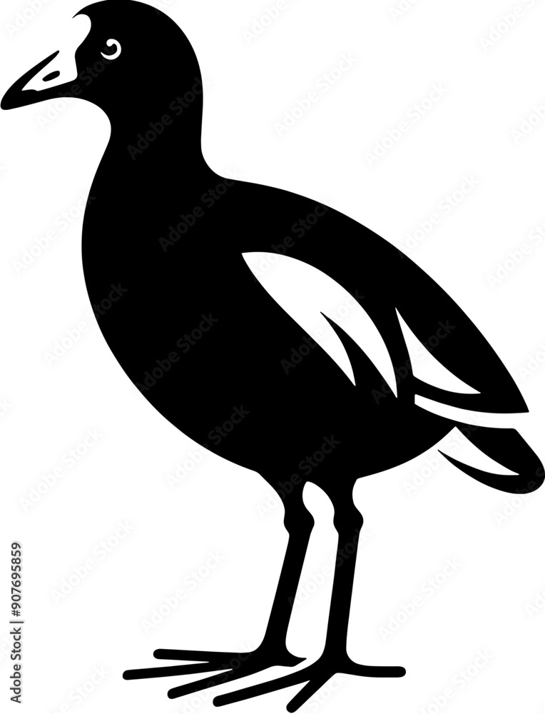 Obraz premium Purple Gallinule icon 11