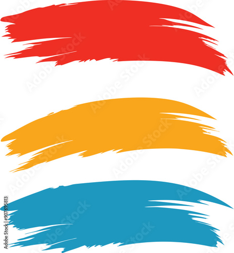 Color Brush PNG Transparent Images