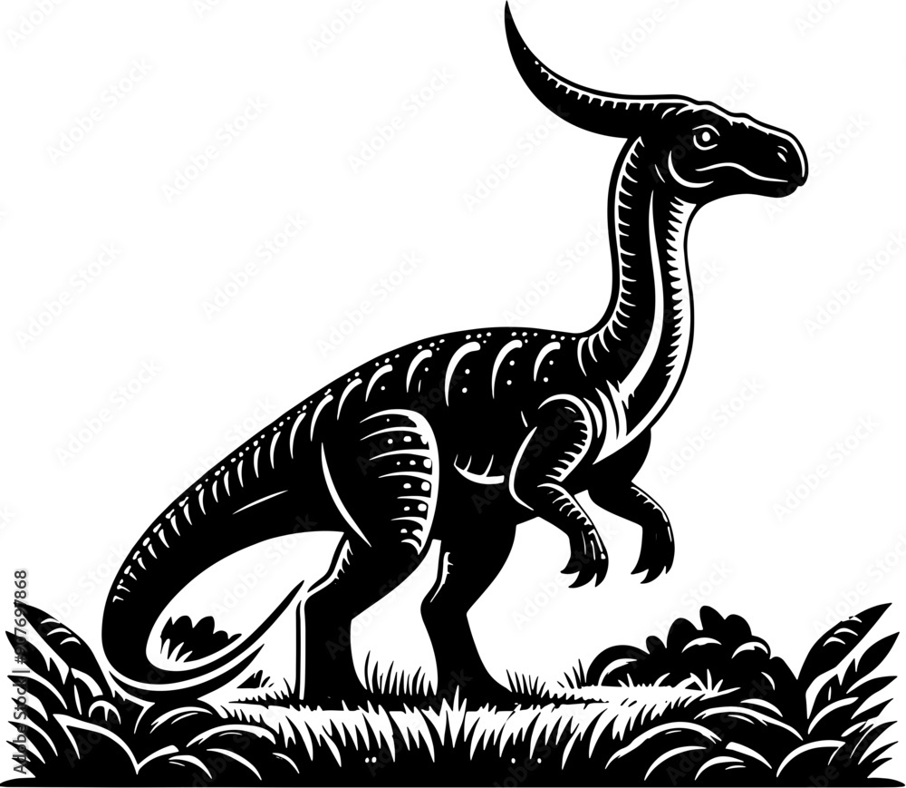 Fototapeta premium Puertasaurus icon 1