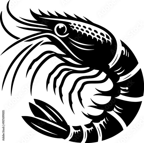 Wallpaper Mural Prawn icon Torontodigital.ca