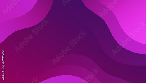 Purple wave background. Vector illustration photo