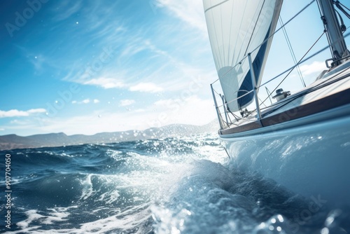 Sailboat outdoors vehicle nature.