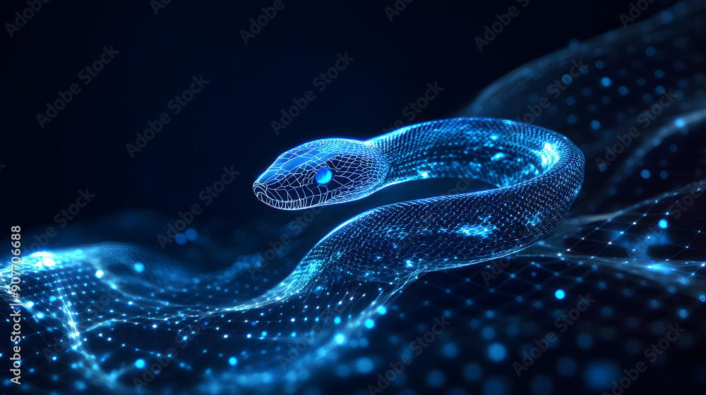 Digital Particle Snake Digital Particle Snake