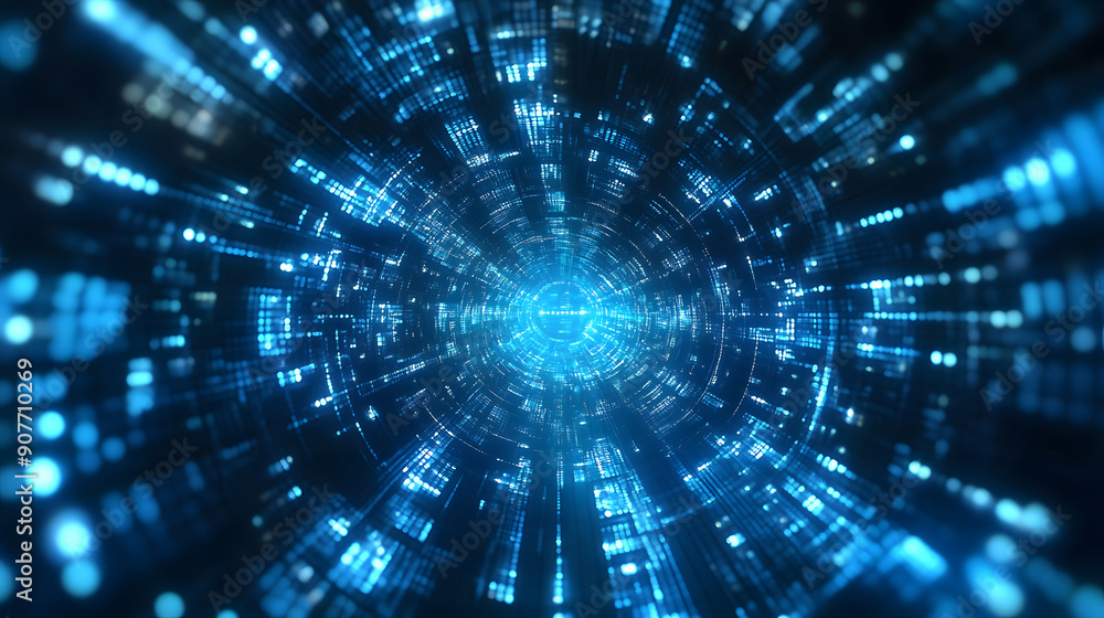 technology digital tunnel background technology digital tunnel background