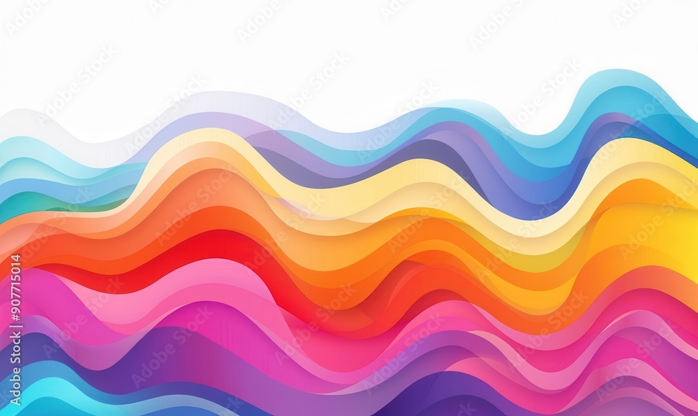 Abstract rainbow gradient color waves, high energy. Background. Abstract rainbow gradient color waves, high energy. Background.