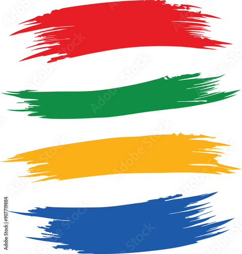 Color Brush PNG Transparent Images