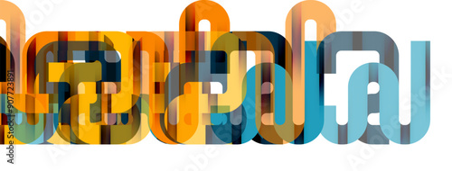 Lines, abstract letter style design background. Geometric vector Illustration For Wallpaper, Banner, Background, Card, Book Illustration, landing page