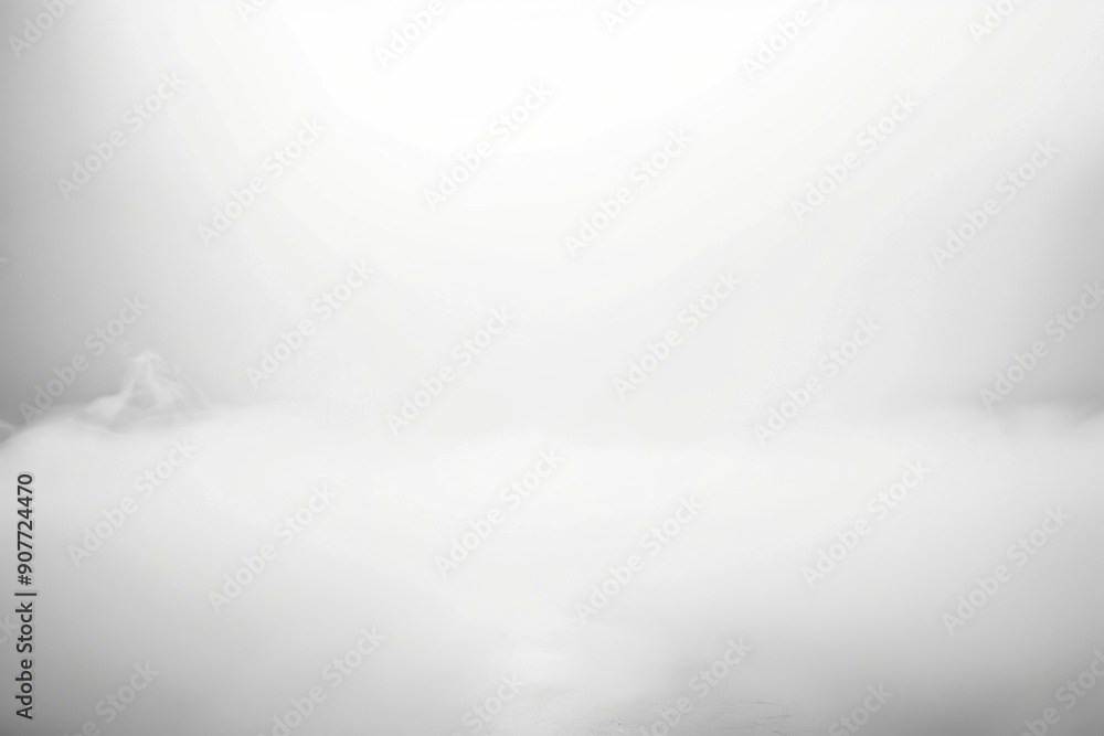 Obraz premium Abstract soft gradient white background wallpaper with copy space