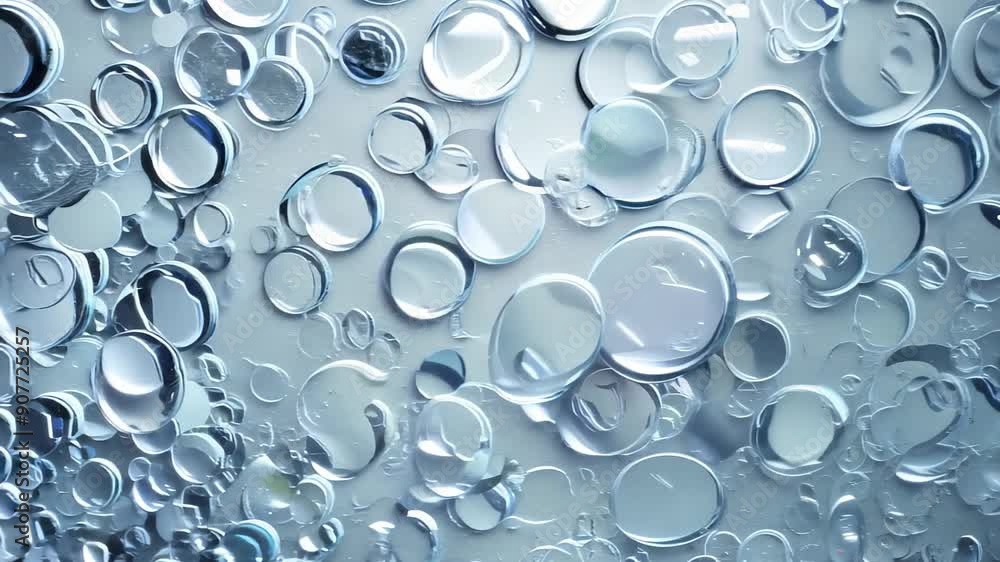water drops on blue background water drops on blue background
