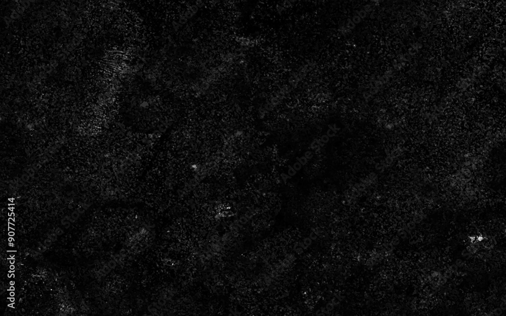 Obraz premium Abstract vintage black and white splated background. Black paint splashes texture design vector illustration