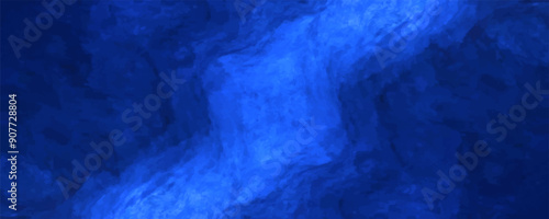 Abstract art blue paint background with liquid fluid grunge texture. vector eps 10