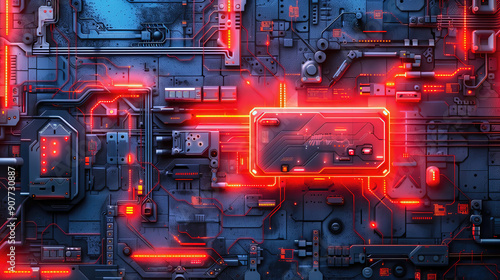 Abstract technology backgro...