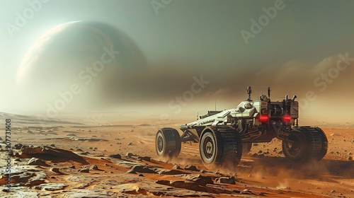 Alien spaceship on another ...