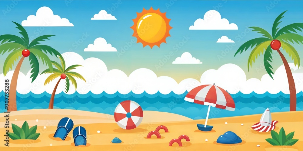 Summer background Summer background