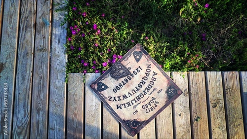 Witchcraft Spiritual Halloween Game Ouija Board