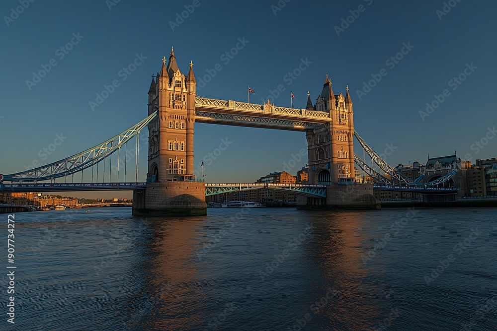 Obraz premium The Tower Bridge over the Thames