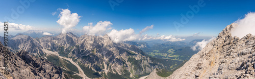 Ausblick vom Watzmann richtung Ramsau