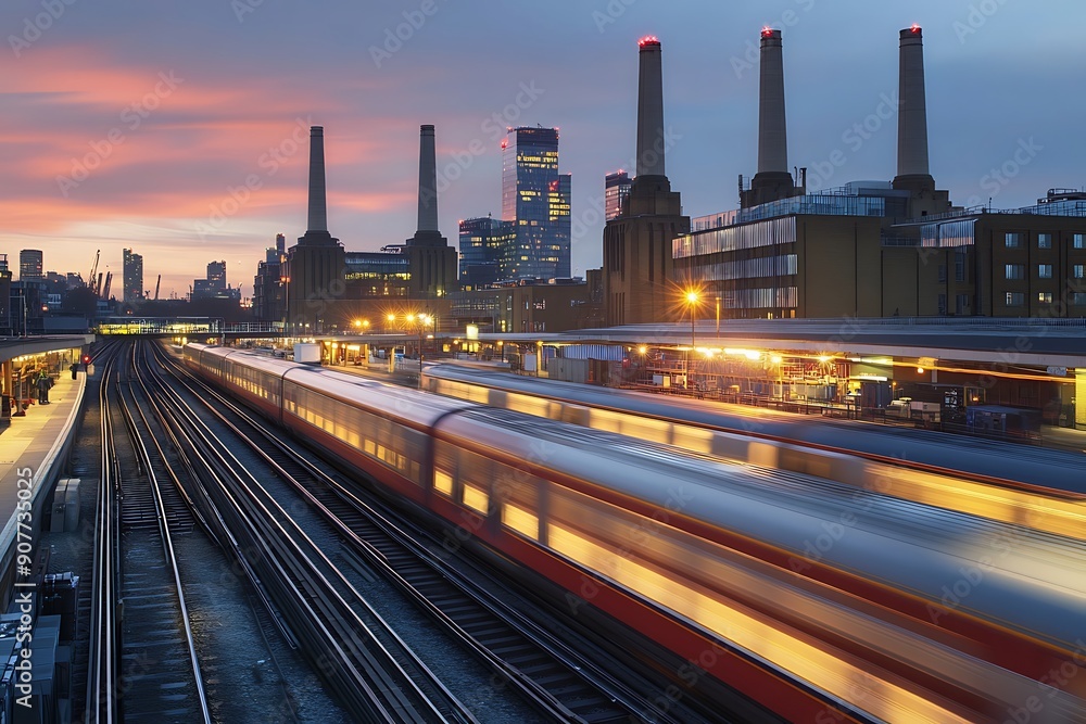 Fototapeta premium battersea power station london