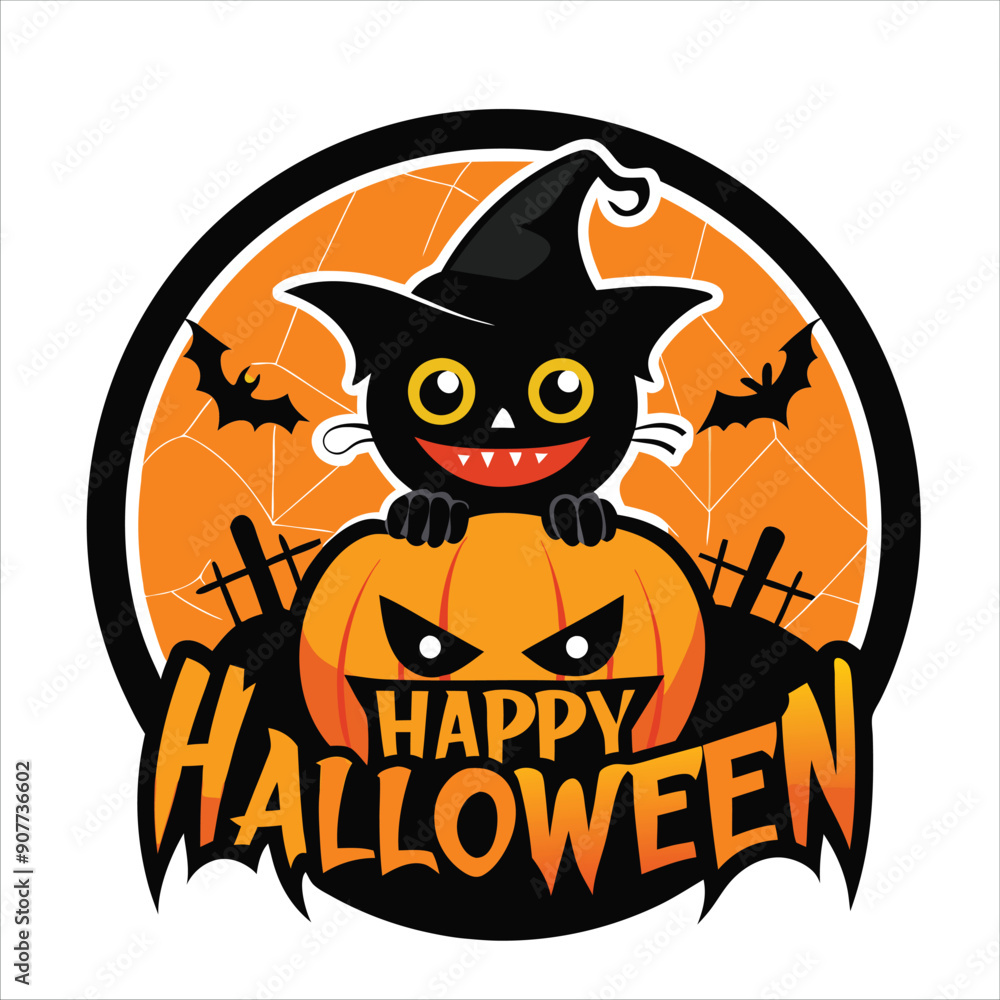 Happy Halloween vector Happy Halloween vector