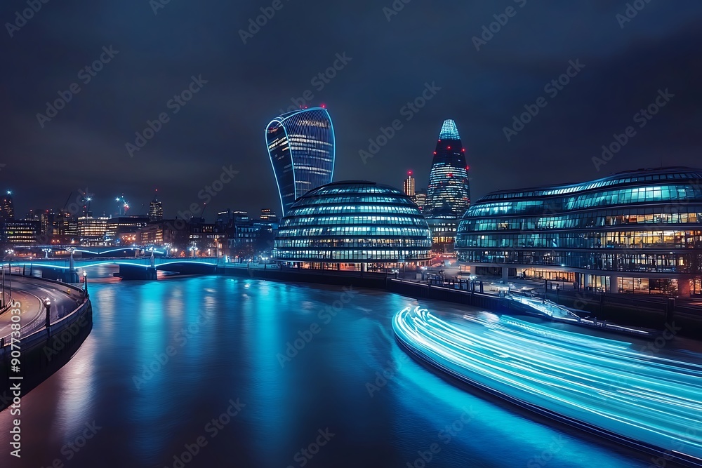 The district City of London is one of the largest finanical centres of the world.