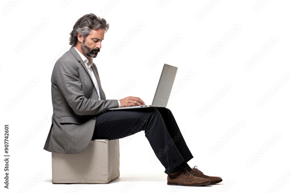 Laptop computer sitting reading. Laptop computer sitting reading.
