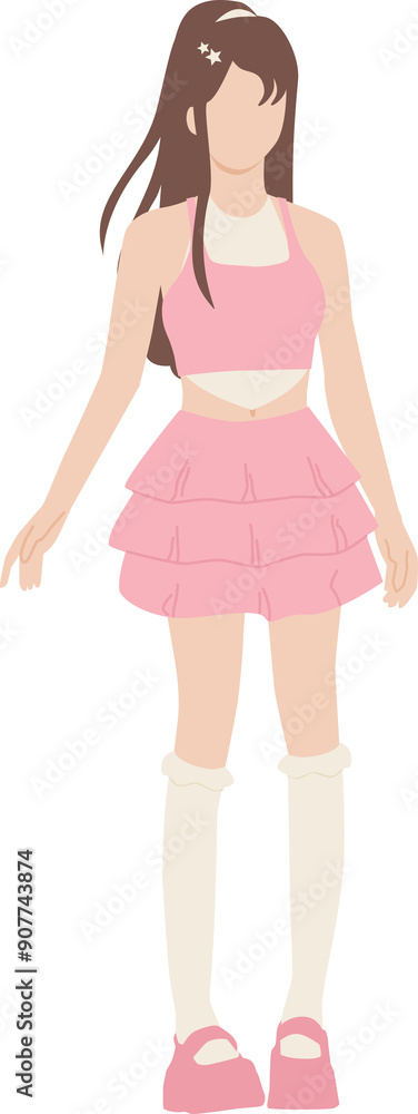 girl in pink dress girl in pink dress