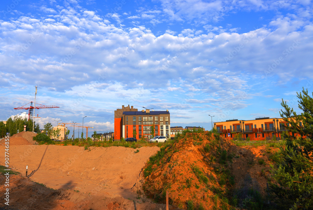 Photo inspiration: Visual Reference: Modern Home Construction Building Construction New Residential