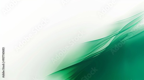 Elegant Corporate PowerPoint Background with Emerald and White Gradient Design, Ideal for Professional Presentations, Business Reports, and Corporate Branding. Featuring a Sleek and Modern Look, This 