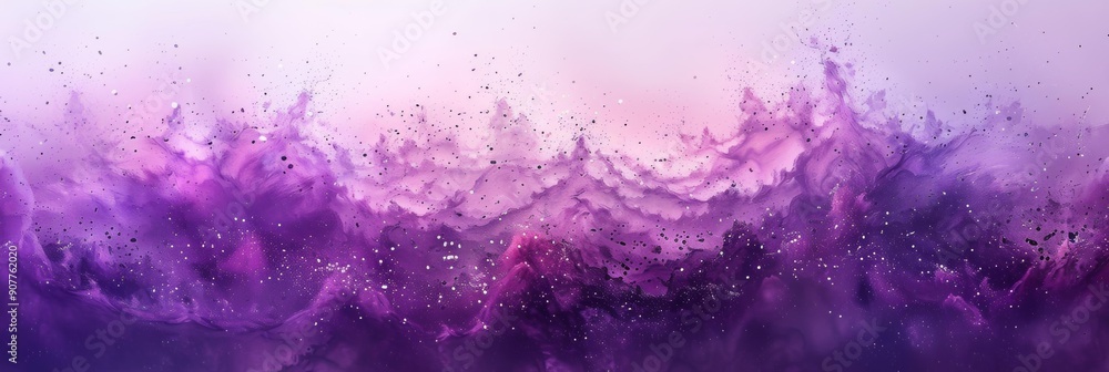Obraz premium Vibrant Purple Lavender Fields