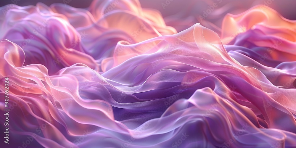 Fototapeta premium Abstract Art, Flower Petals, Photography, Soft Colors