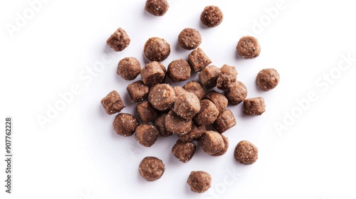 A close-up shot of the best-selling dog food kibble