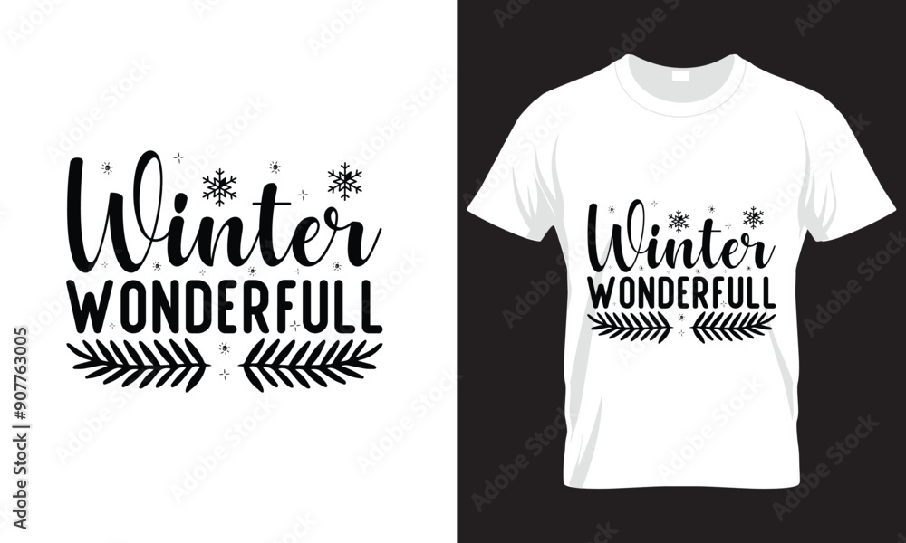 WINTER WONDERFULL SVG DESIGN WINTER WONDERFULL SVG DESIGN
