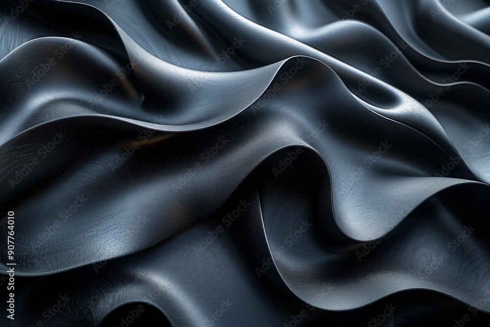 Obraz premium Abstract Art - Textured Metal Sculpture, Digital Photography