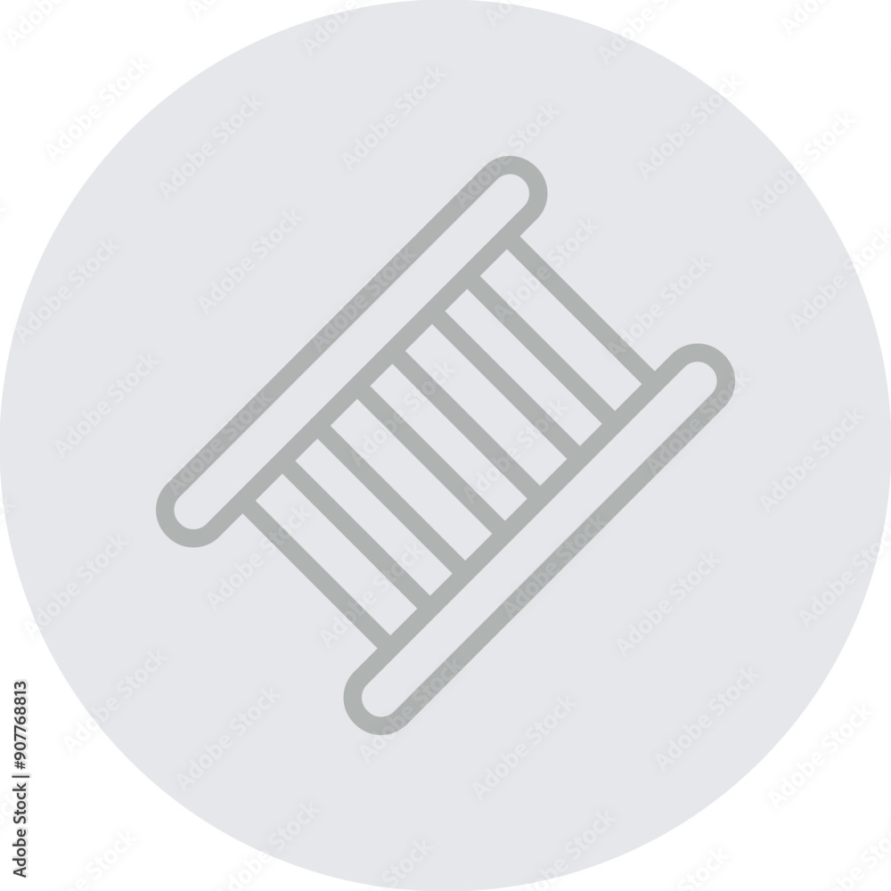 Ladder Vector Line Grey Circle Grey Ladder Vector Line Grey Circle Grey