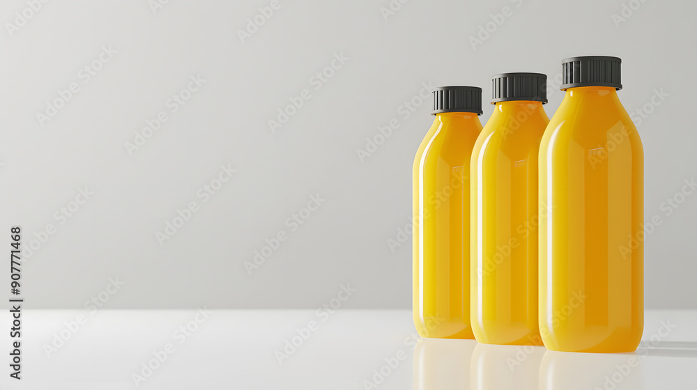 bottle of orange juice bottle of orange juice