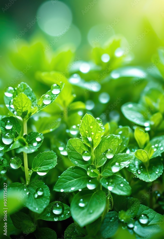 vibrant freshly arranged herbs glimmering water droplets lush green display, basil, parsley, cilantro, mint, thyme, rosemary, dill, chives, freshness vibrant freshly arranged herbs glimmering water droplets lush green display, basil, parsley, cilantro, mint, thyme, rosemary, dill, chives, freshness