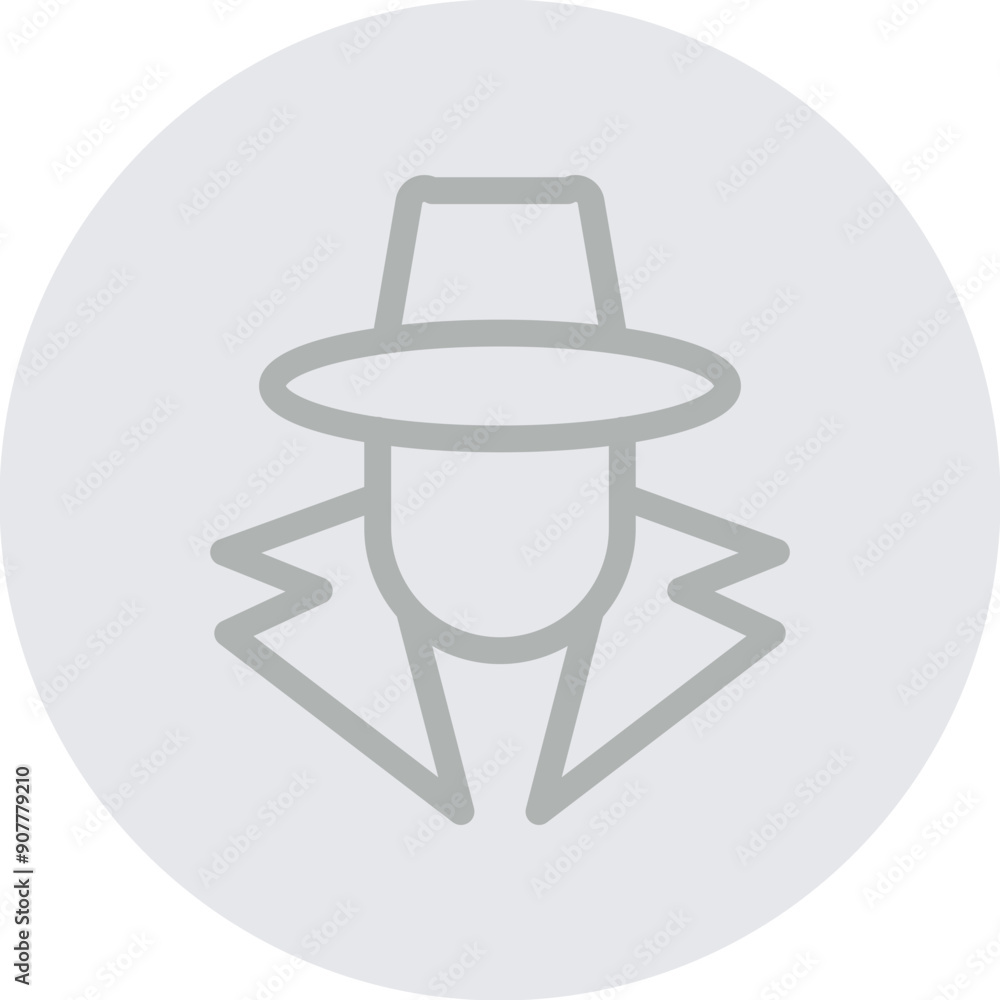 Fraud Vector Line Grey Circle Grey Fraud Vector Line Grey Circle Grey