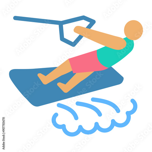Wakeboarding Icon
