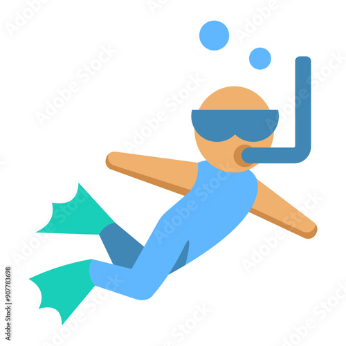 Free Diving Icon