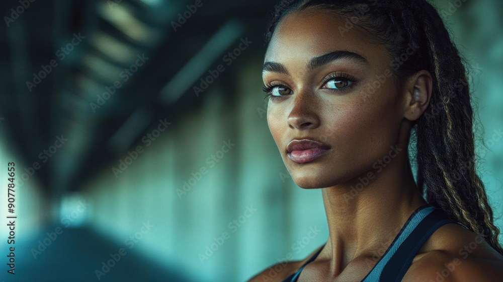 A dynamic sponsored post for a fitness brand, showcasing an athlete using the products during a workout, with motivational quotes and action shots A dynamic sponsored post for a fitness brand, showcasing an athlete using the products during a workout, with motivational quotes and action shots