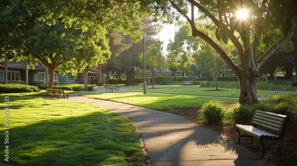 Sunny Day in the Park. Sunny Day in the Park.