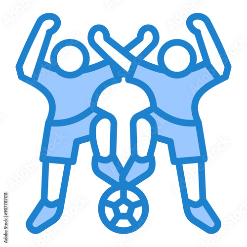 Youth Soccer Team Icon