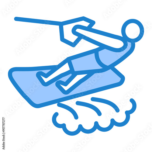 Wakeboarding Icon