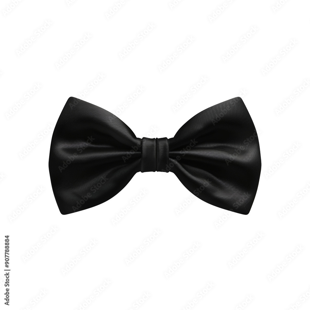 black bow tie on white background render ultra realistic black bow tie on white background render ultra realistic