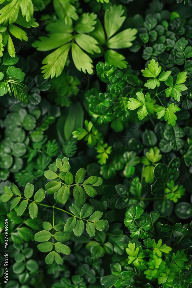 Green plant background image. Green plant background image.