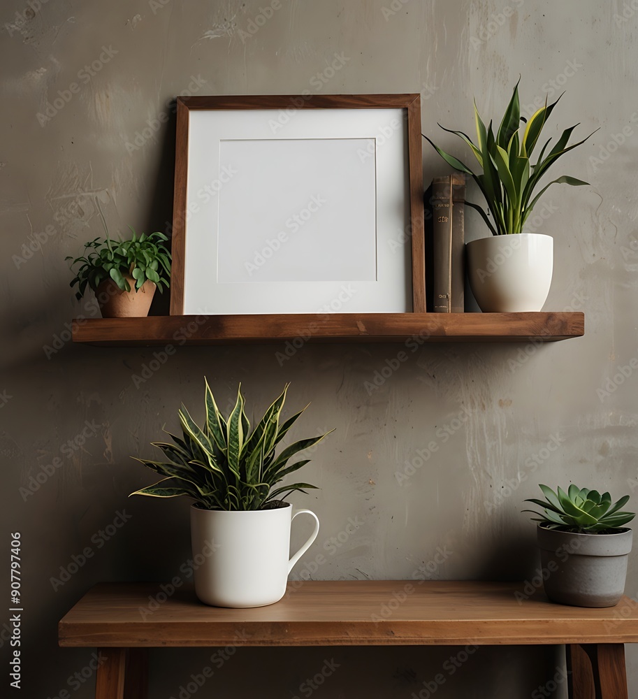 modern interior with a posterblank white poster frame mockup modern interior with a posterblank white poster frame mockup