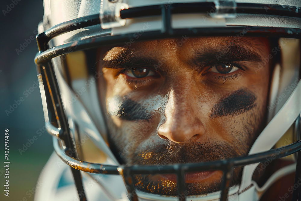 Dynamic expressive Generative AI picture american football soccer rugby sports competition match Dynamic expressive Generative AI picture american football soccer rugby sports competition match