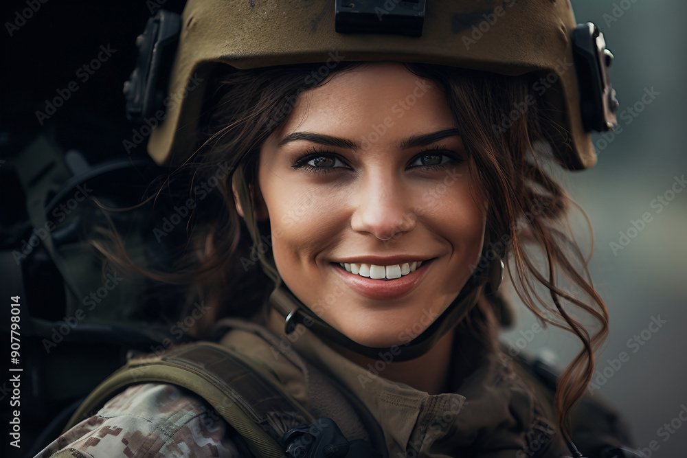 Caucasian soldier at the battlefield generative AI Caucasian soldier at the battlefield generative AI