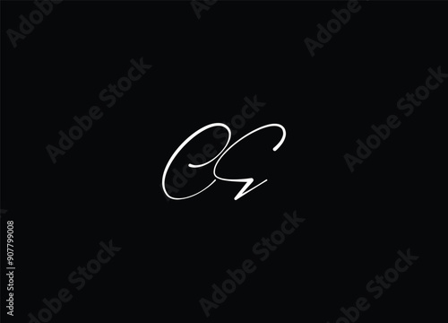 CE Creative Logo Design And Initial Letter Logo